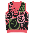 Smiley face sweater vest